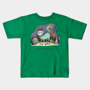 Happy Halloween Kids Design Kids T-Shirt